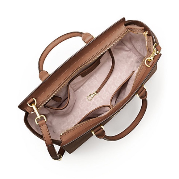 Michael Kors Brown Leather Satchel - Picture 2 of 6